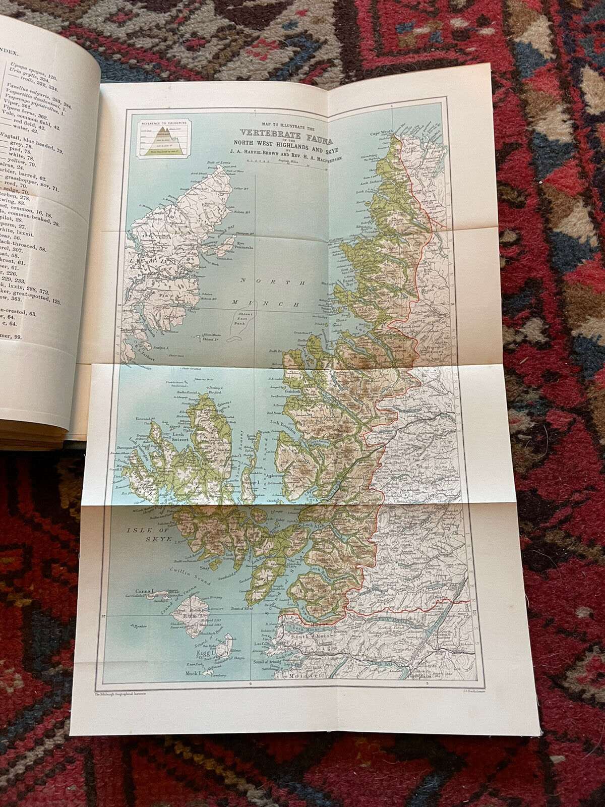 1904 A Fauna of the North-West Highlands & Skye : Harvie-Brown & Macpherson
