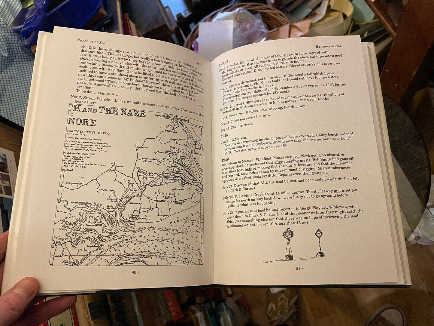 Arthur Ransome at Sea: Notes from the Chart Table : Privately Published 1995