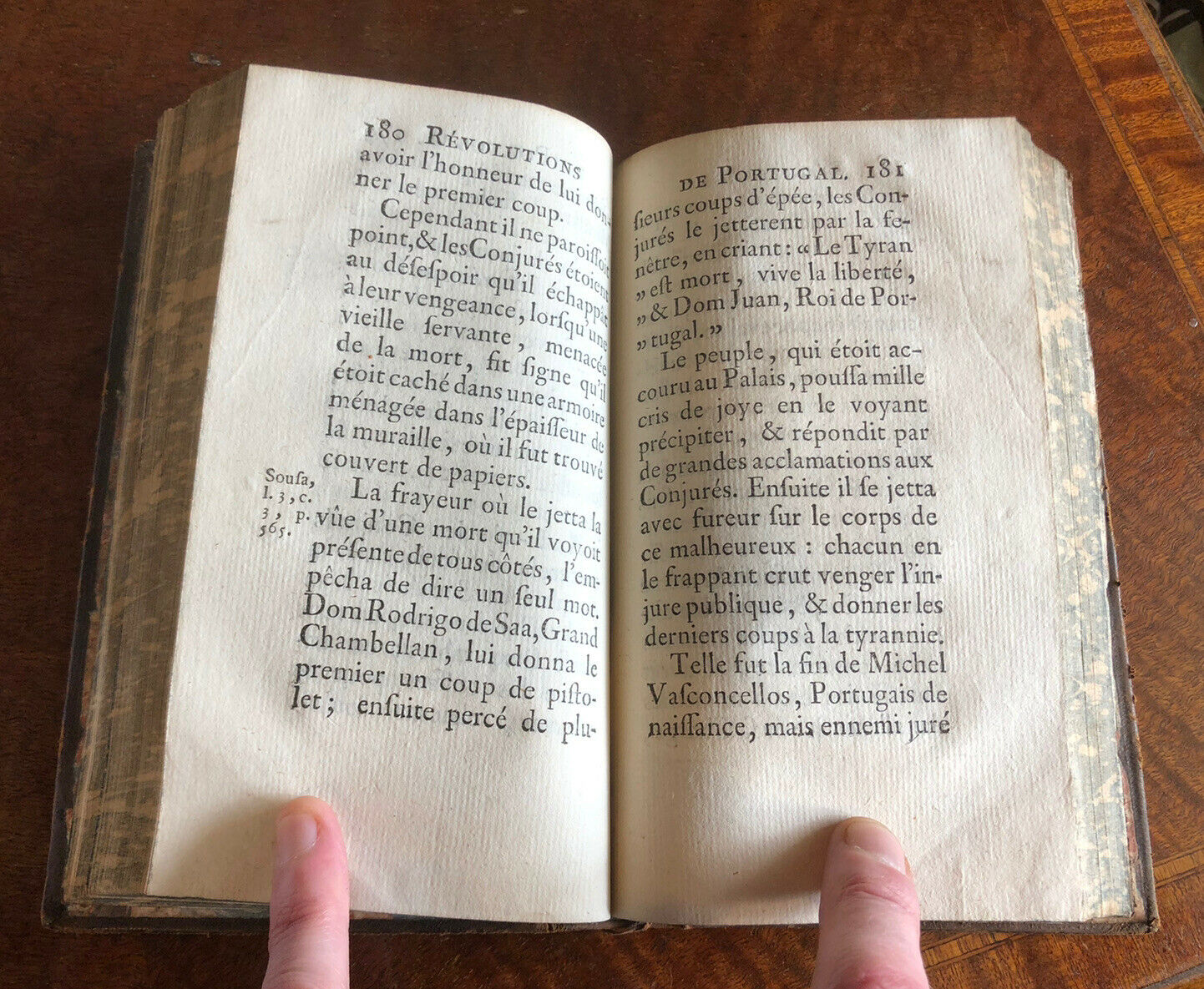 1773 Revolutions de Portugal : M. L'Abbe de Vertot : With Frontis & Family Tree