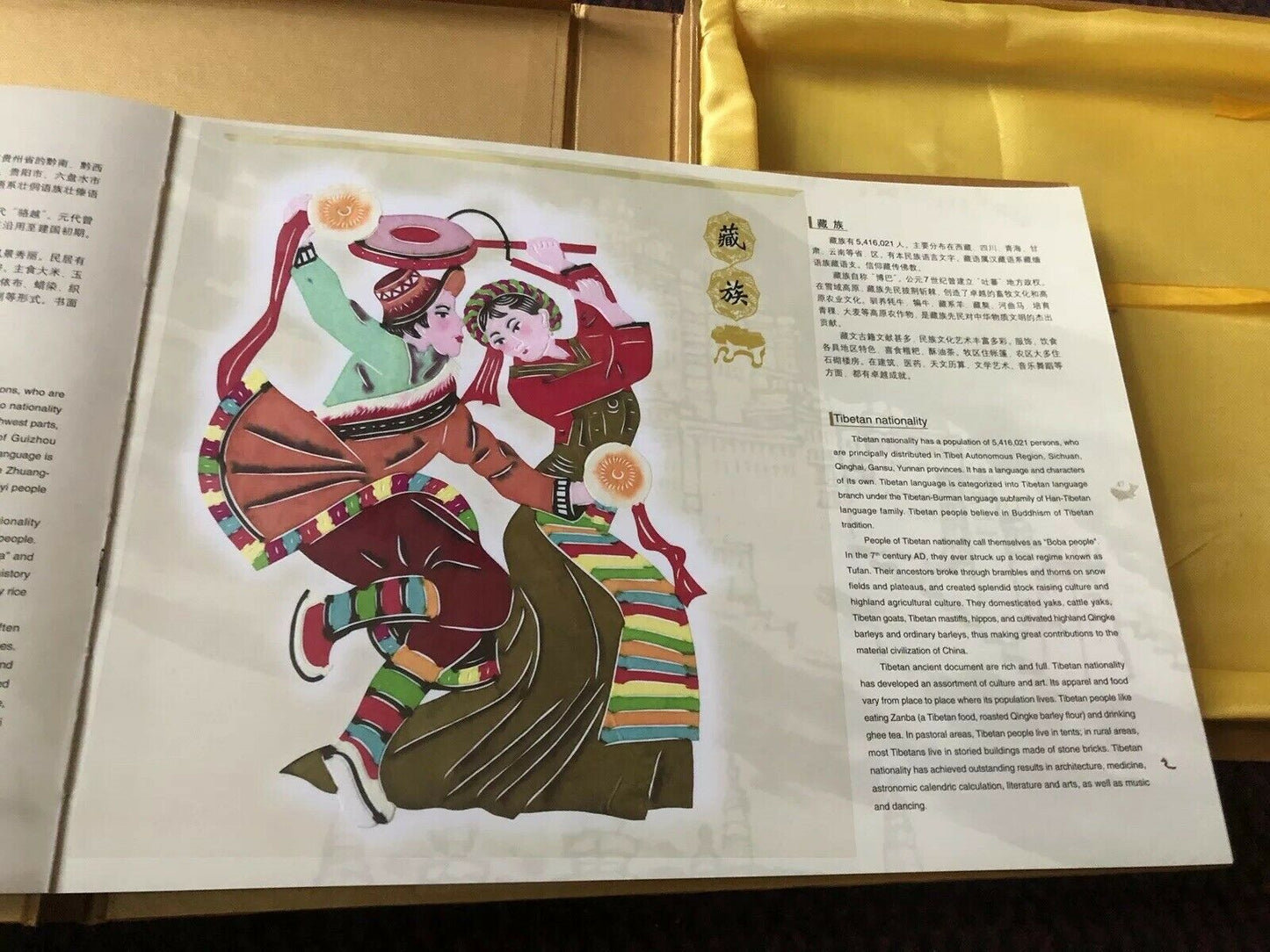 CHINA Paper-Cut Pictures Collection - 56 Peoples of China - Chinese Folk Art