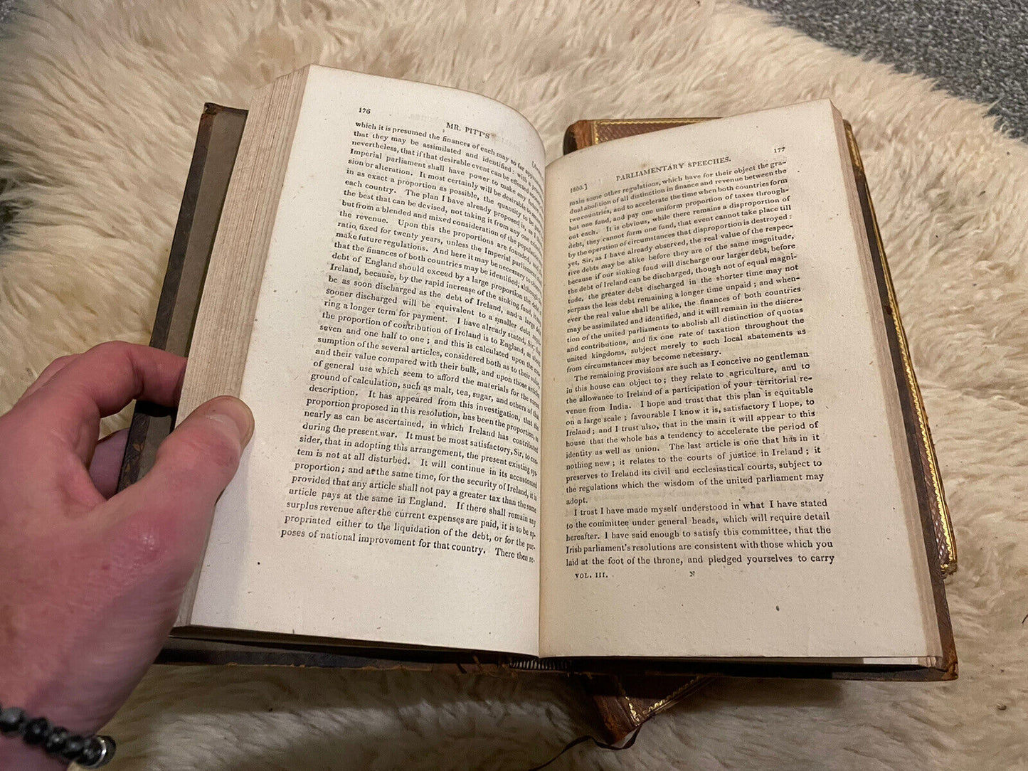 1808 The Speeches of William Pitt in the House of Commons (3 Vols) UK Politics