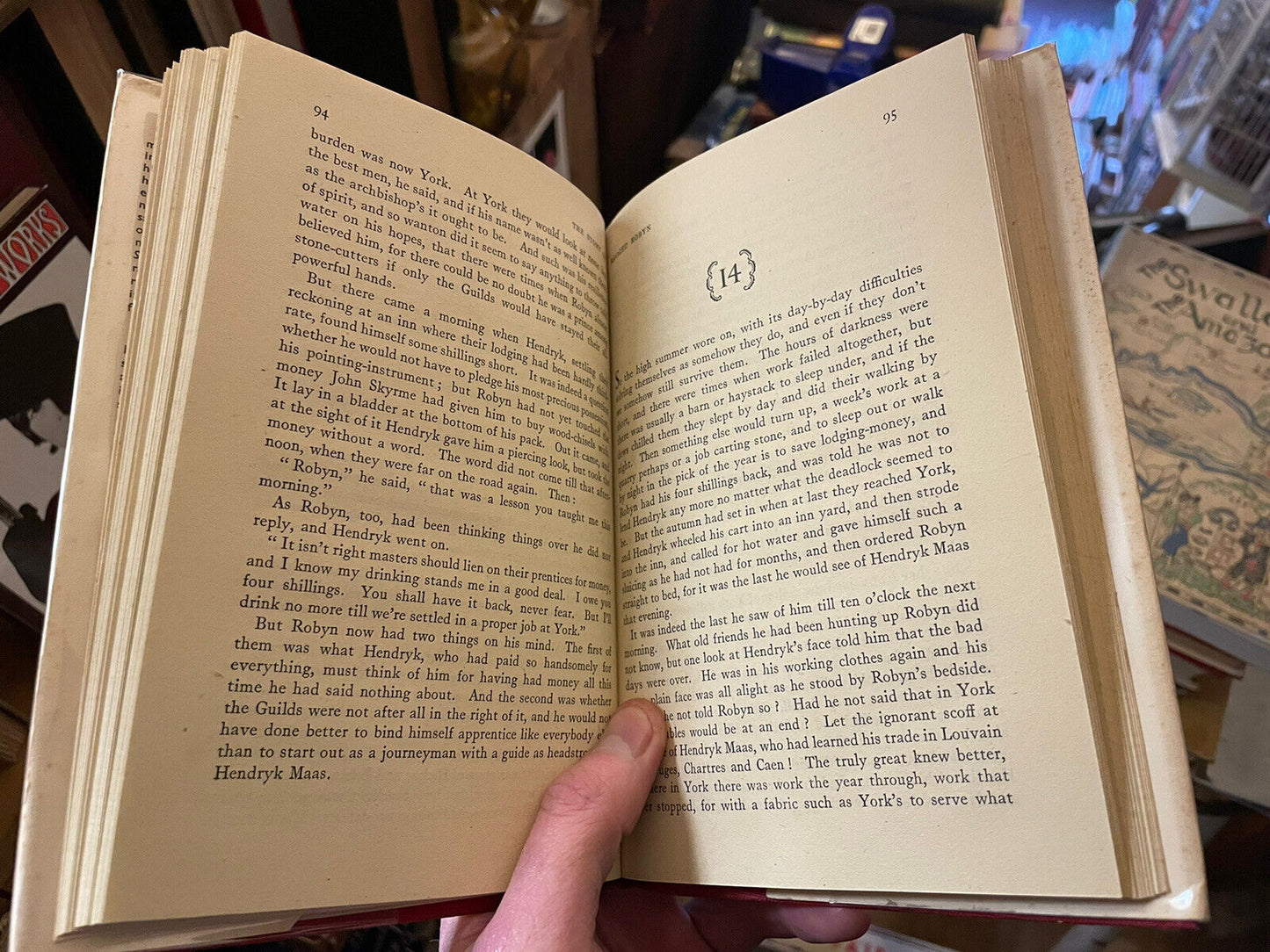 OLIVER ONIONS The Story Of Ragged Robyn FIRST EDITION 1945 with Dust Jacket VGC