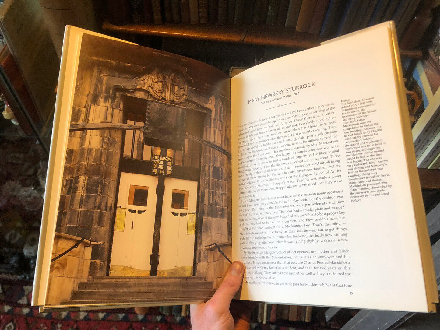 Remembering Charles Rennie Mackintosh SIGNED COLIN BAXTER Illustrated Biography