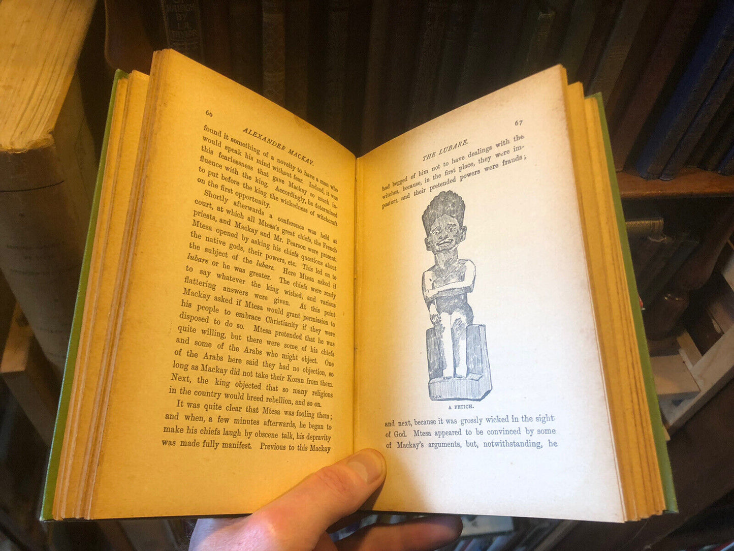 c1910 Alexander Mackay Missionary Hero of Uganda : Africa : Muzungu wa Kazi
