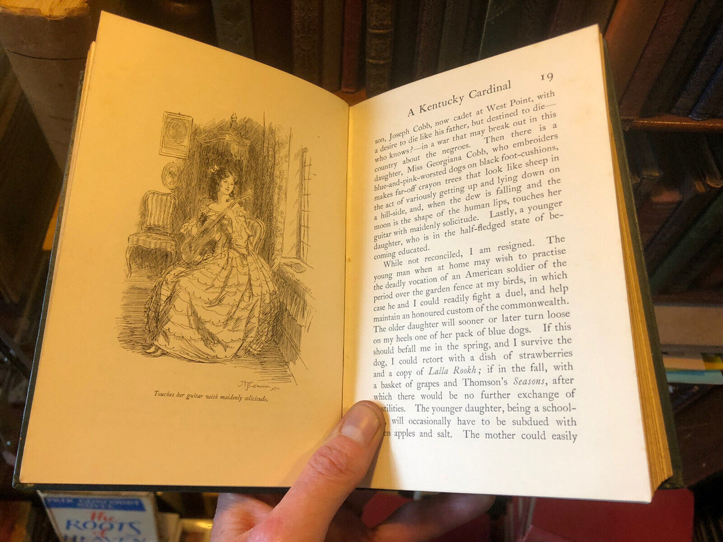 1901 Hugh Thomson : A Kentucky Cardinal and Aftermath : James Lane Allen