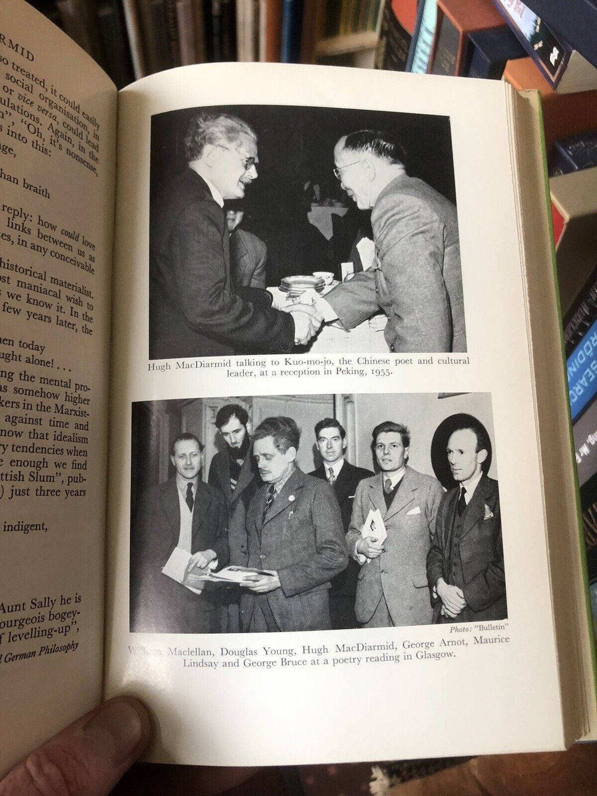 1962 Hugh MacDiarmid : A Festschrift : Critical Essays : 1st Edition Dust Jacket