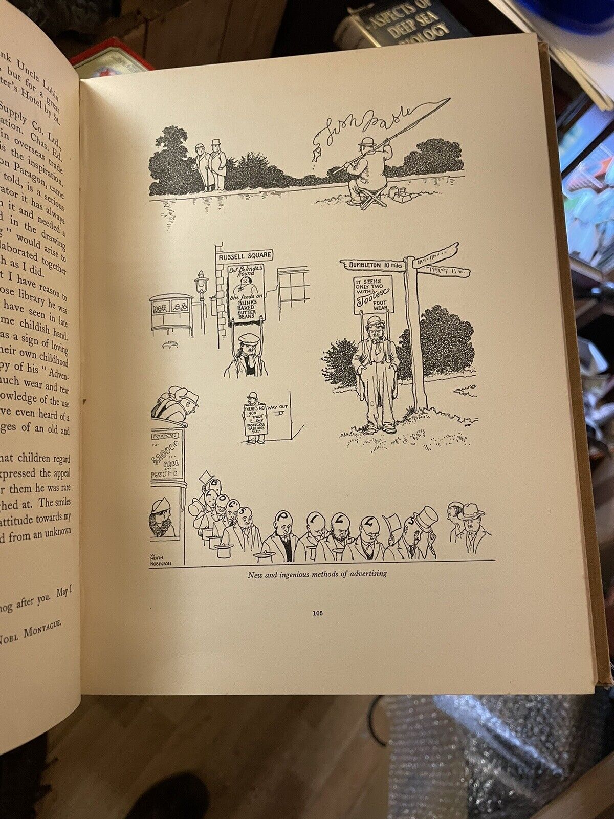 W. HEATH ROBINSON - MY LINE OF LIFE  1st Edition 1938 CHILDRENS BOOK ILLUSTRATOR