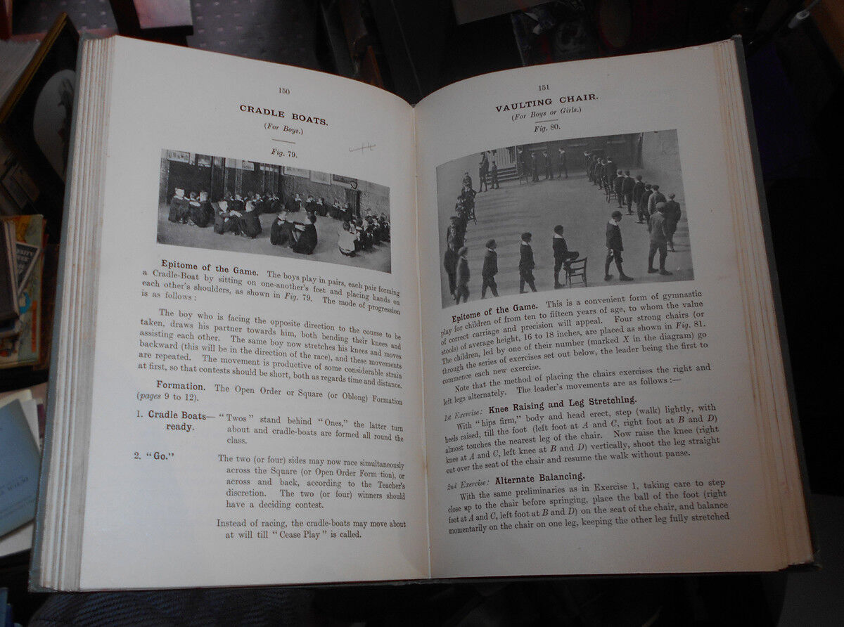 1912 ORGANIZED GAMES For the School & Playground TRADITIONAL CHILDREN'S GAMES
