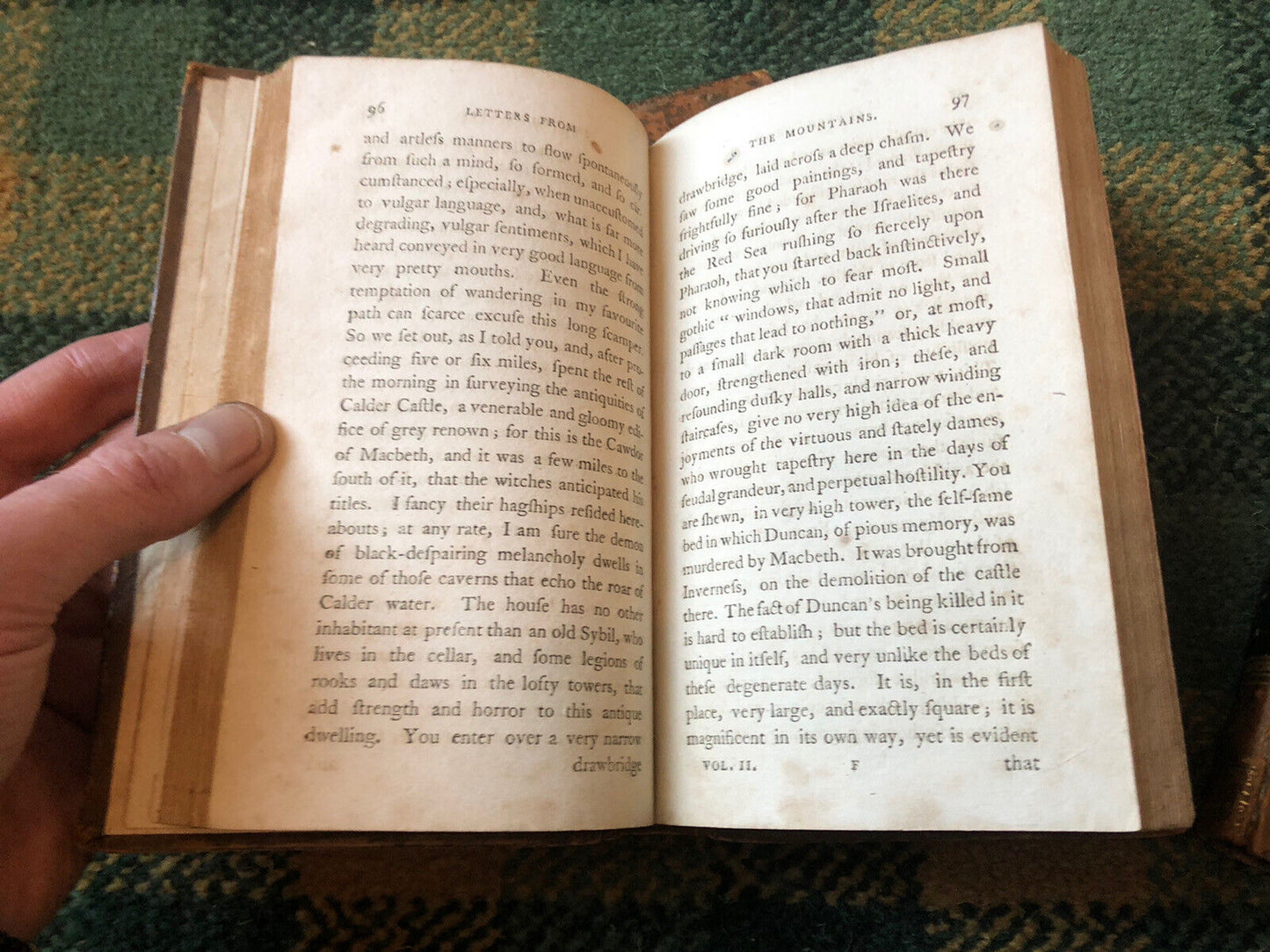 1809 Letter from the Mountains Scottish Highlands Ladies Correspondenc 1773-1807