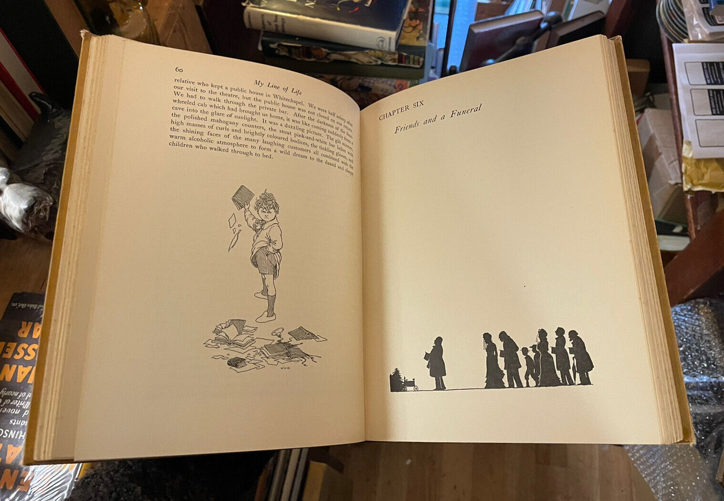 W. HEATH ROBINSON - MY LINE OF LIFE  1st Edition 1938 CHILDRENS BOOK ILLUSTRATOR