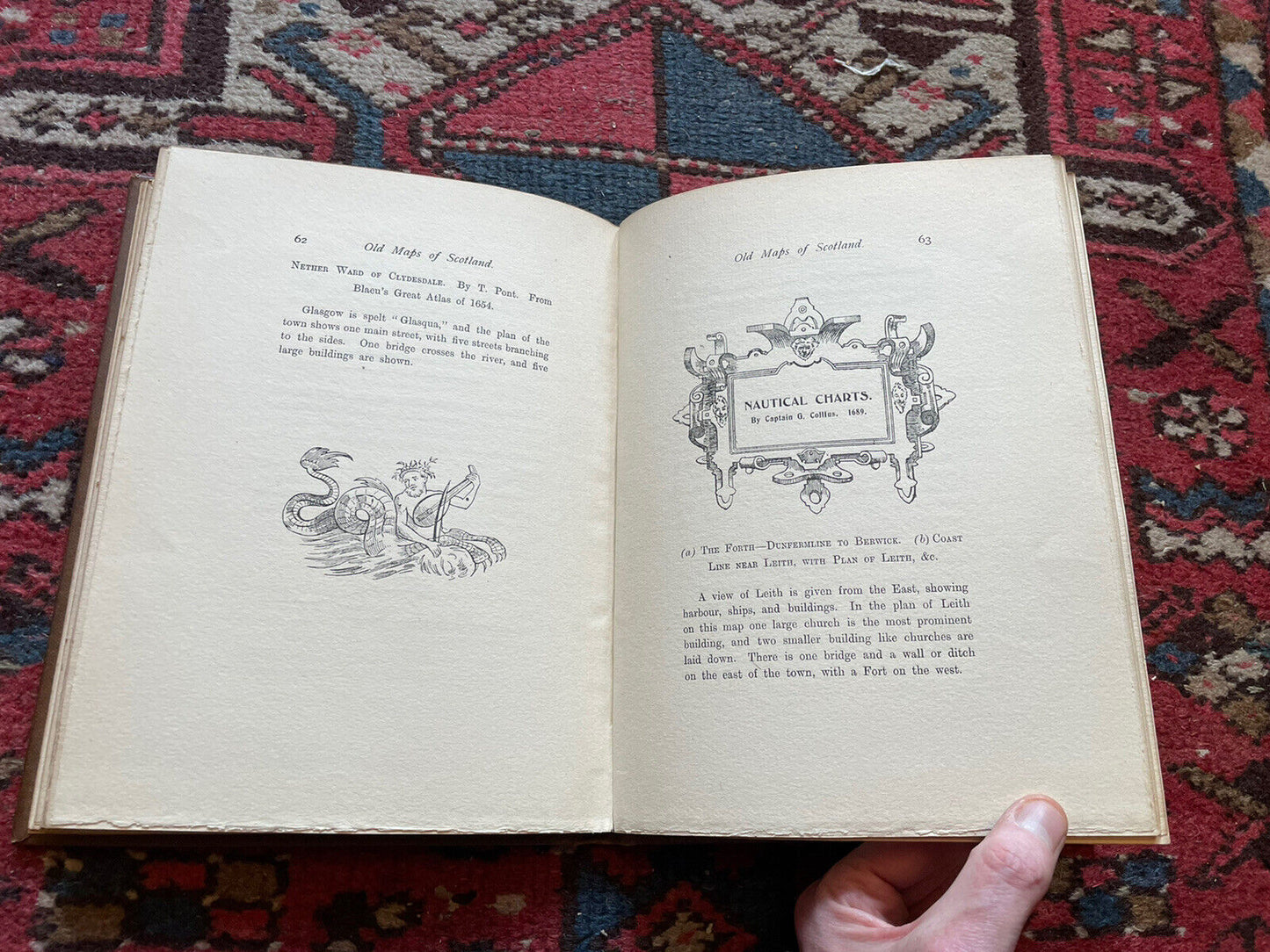 1905 - OLD MAPS & MAP-MAKERS OF SCOTLAND John E. Shearer SPEED Abraham Ortelius