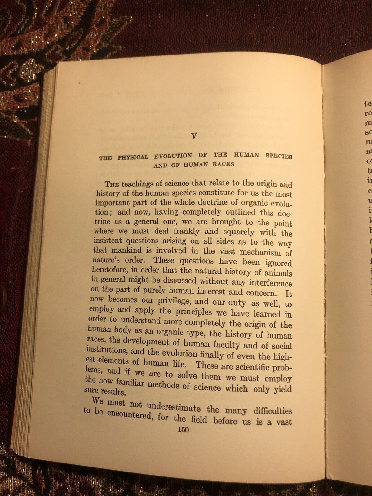 1924 The Doctrine of Evolution by Crampton : Physical Evolution of Human Races