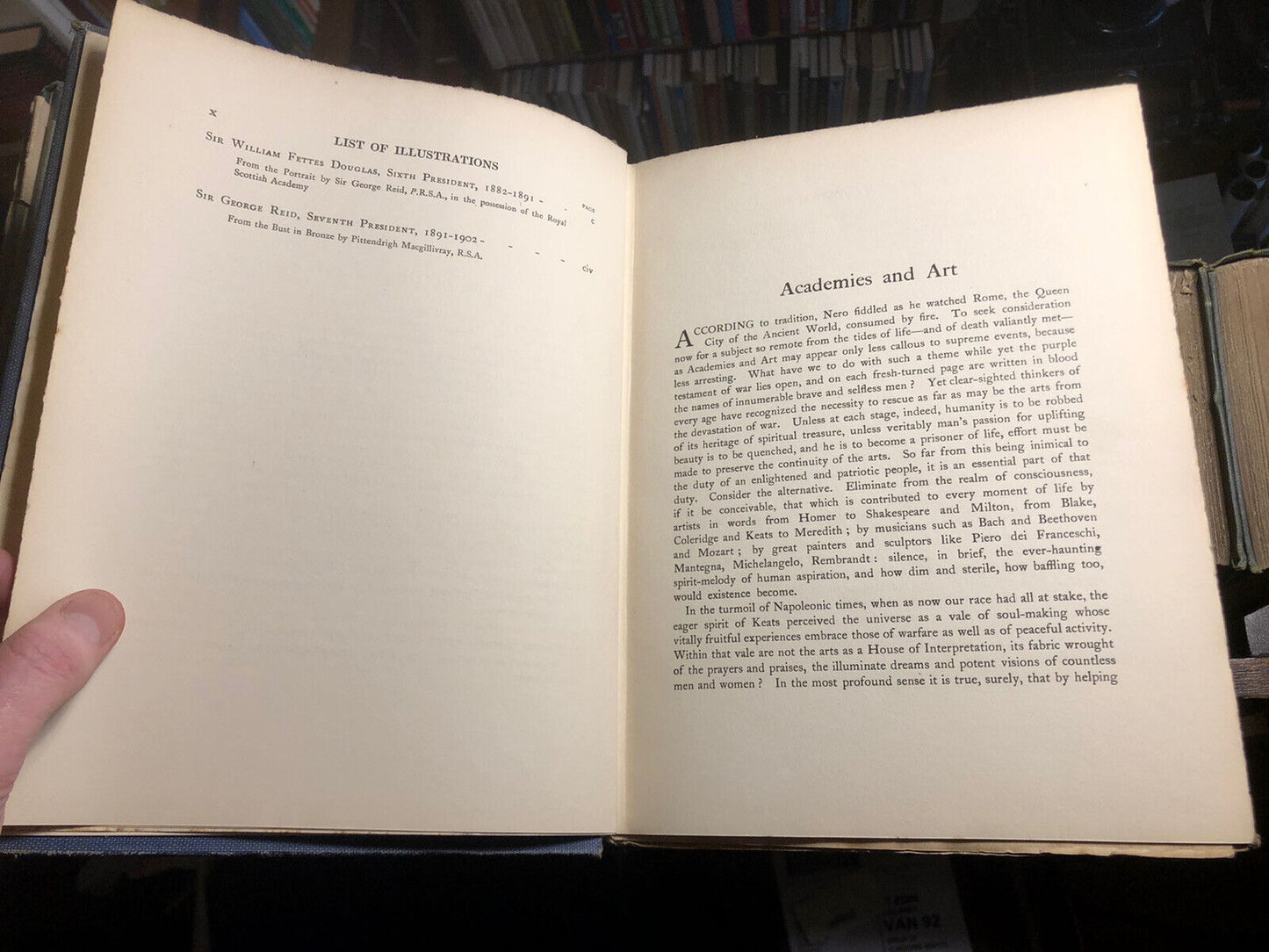 1917 The Royal Scottish Academy 1826-1916 : Works by Raeburn & Academicians GC