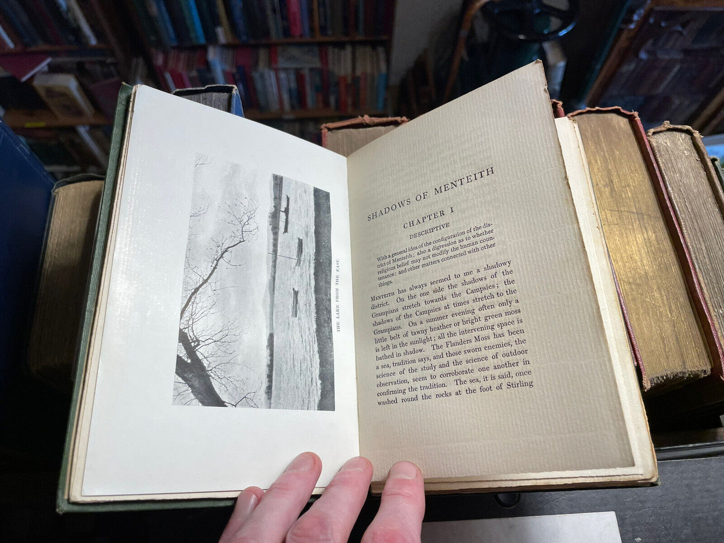 1895 MENTEITH for TOURISTS R. B. Cunninghame Graham SOUTH PERTHSHIRE Guide