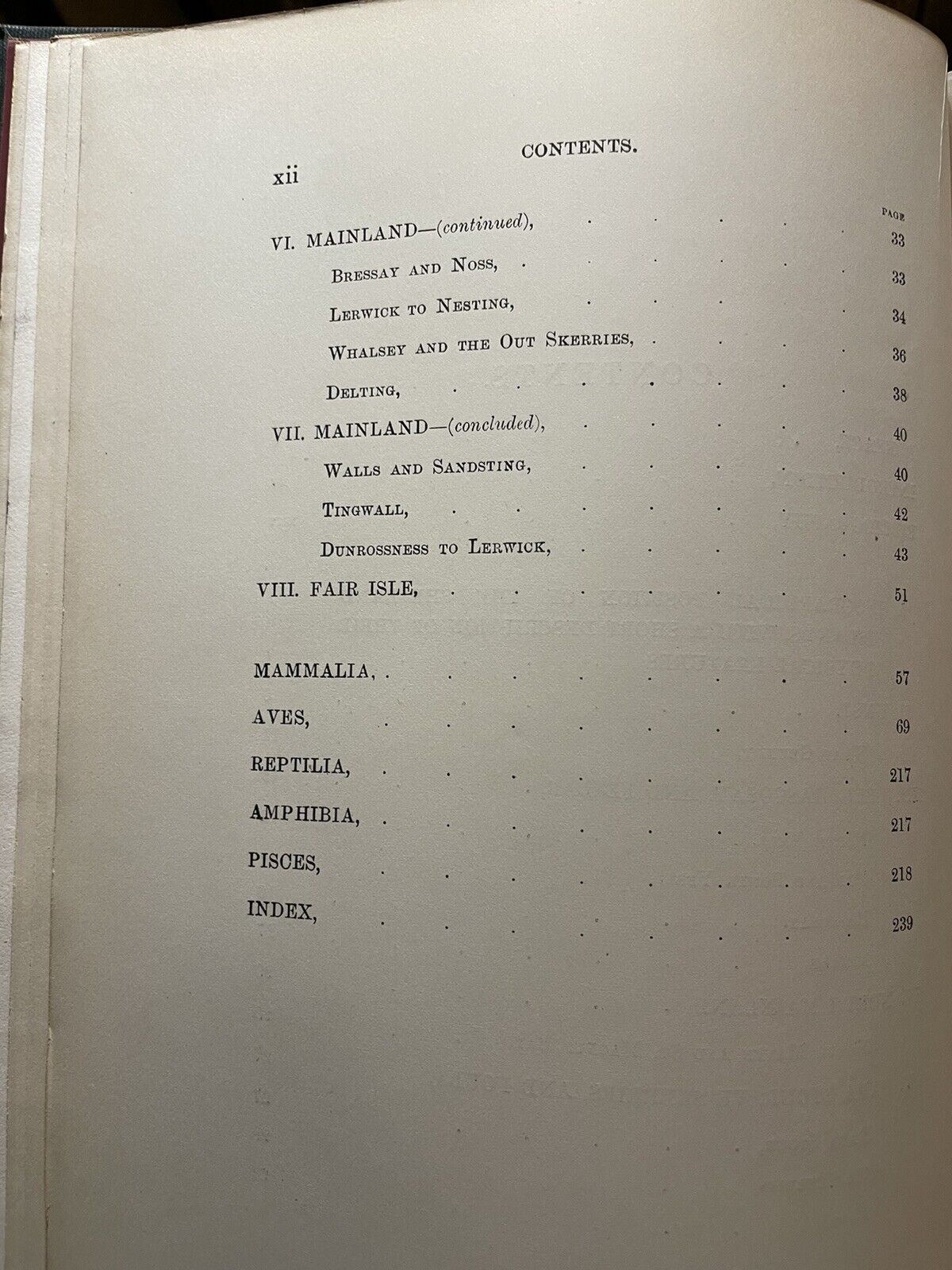 1899 A Vertebrate Fauna of the Shetland Islands : Evans & Buckley : Eric Simms