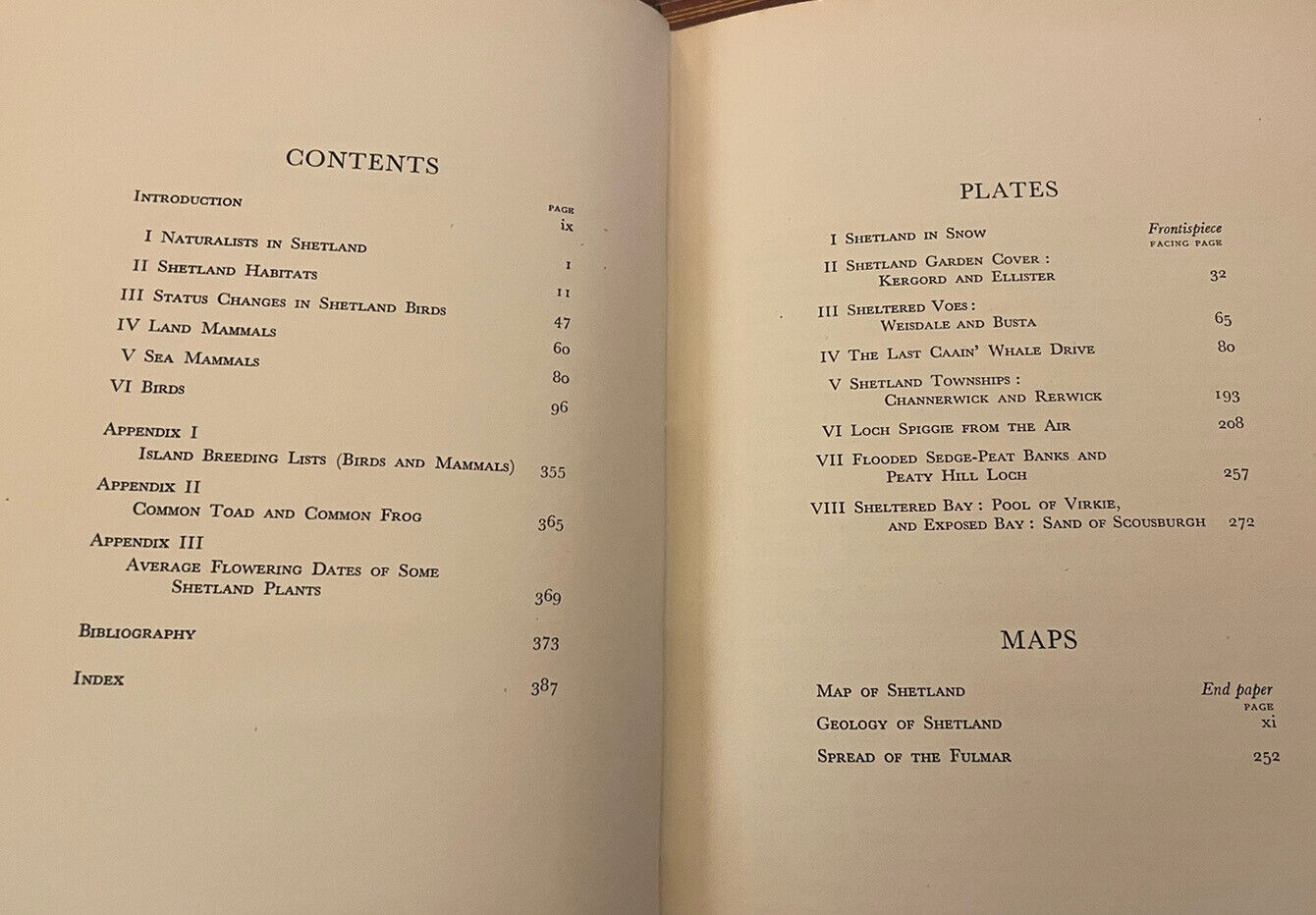 Birds and Mammals of Shetland : Venables : Natural History Scotland 1955
