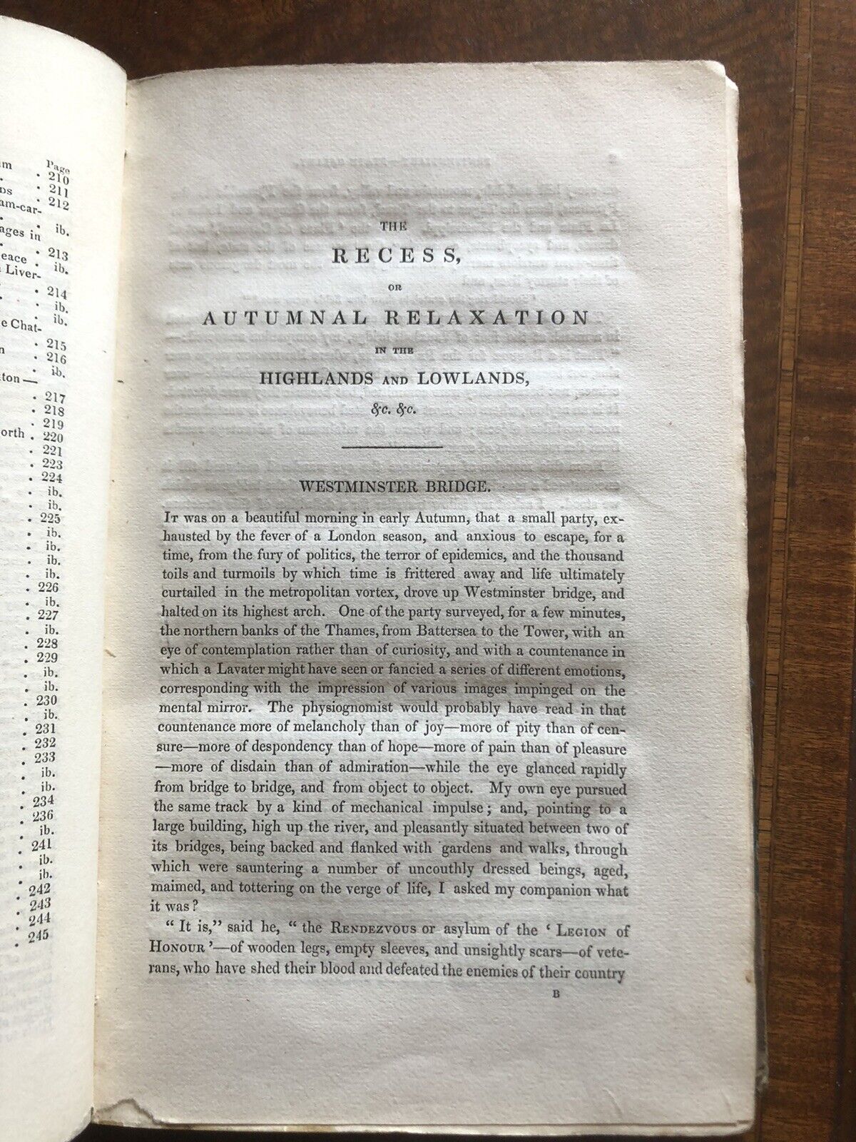 1834 The Recess or Autumnal Relaxation in the Highlands and Lowlands Scotland