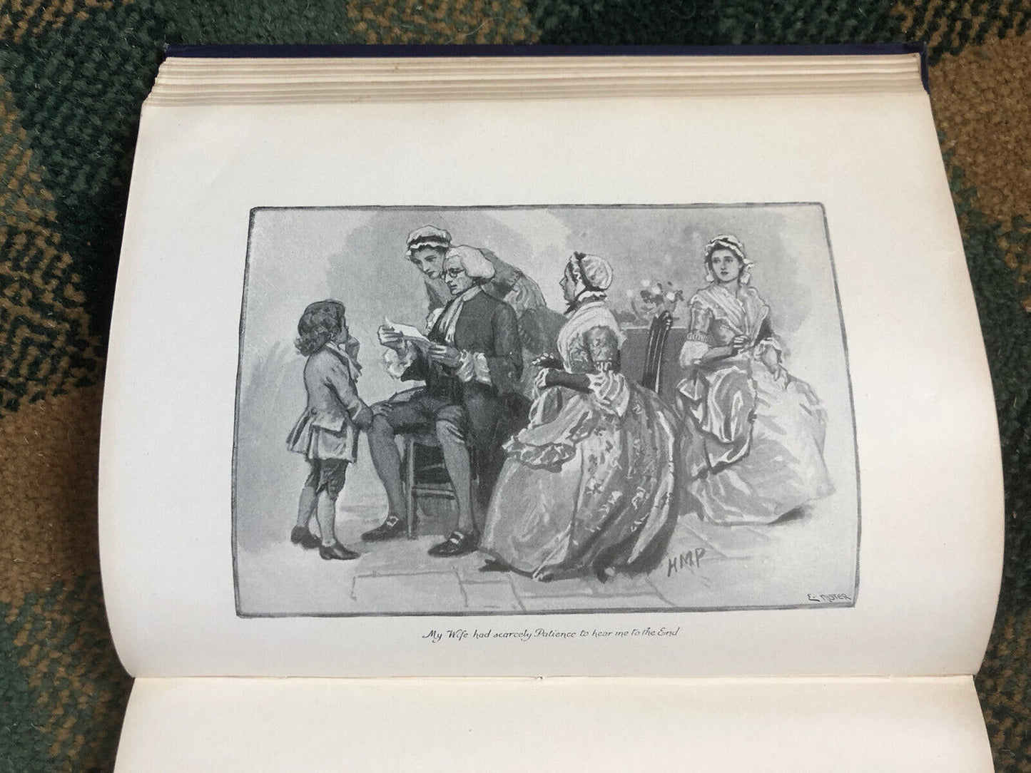 The Vicar of Wakefield : Oliver Goldsmith : H M Paget : Ernest Nister Decorative