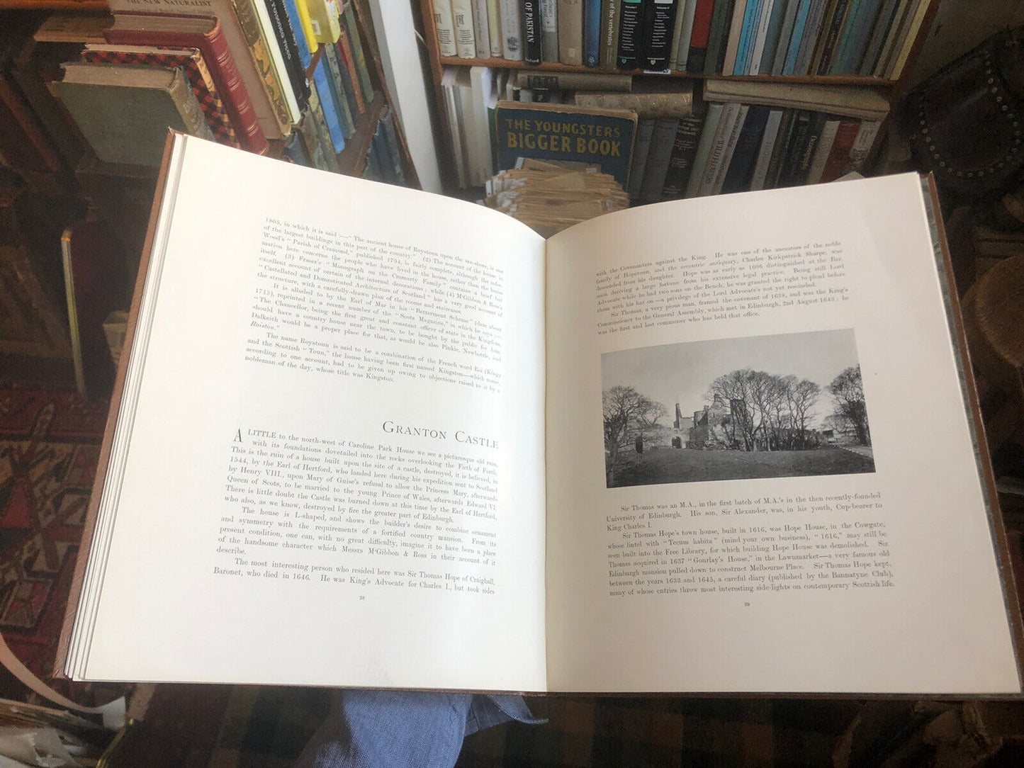 1896 Caroline Park House and Roystoun Castle Edinburgh Scottish Houses Scotland