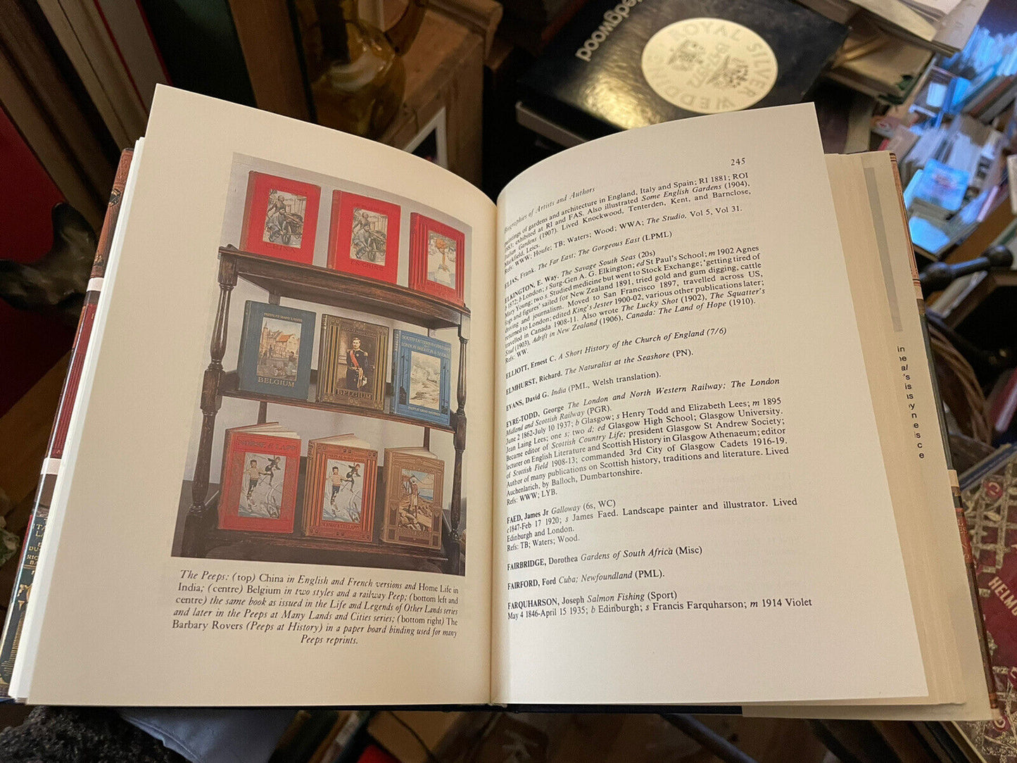 THE A & C BLACK COLOUR BOOKS Colin Inman BOOK COLLECTING Illustrated Series VGC