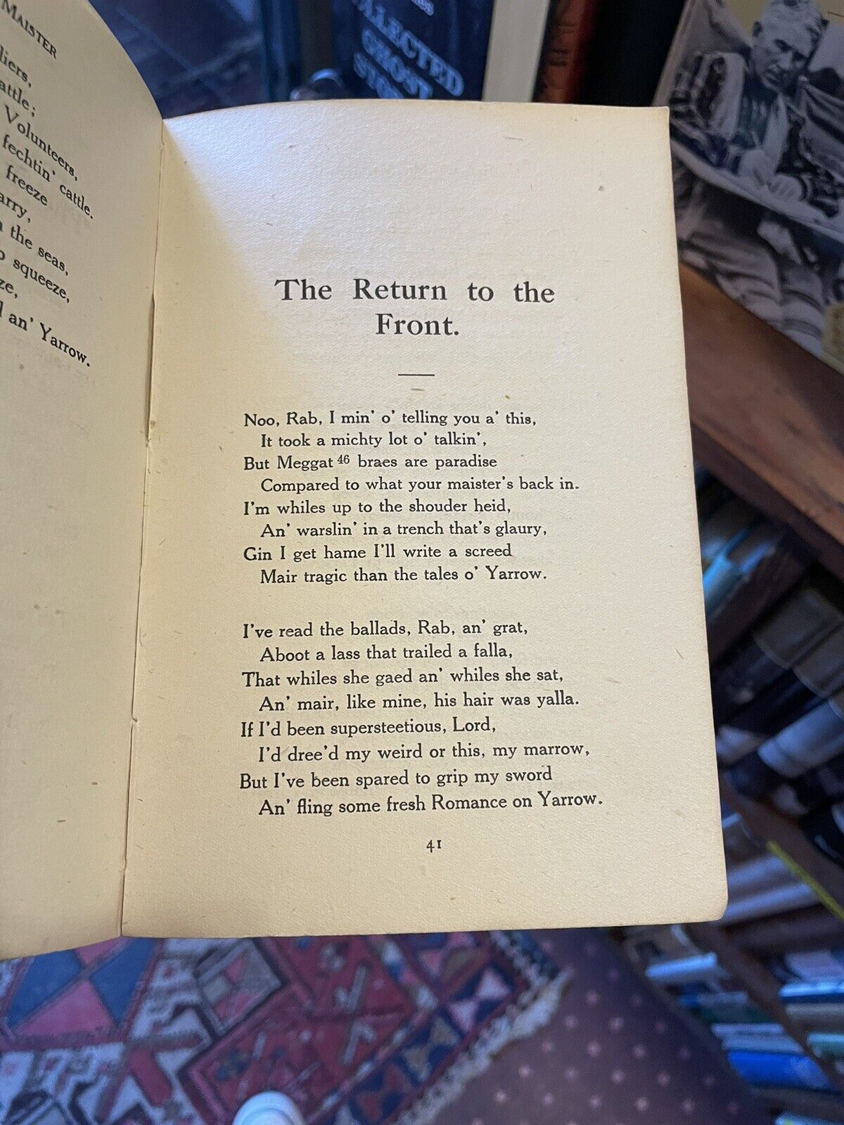 Rab (A Yarrow Dog) and His Maister : Tait : Lowland Scots Poetry : Collie 1918