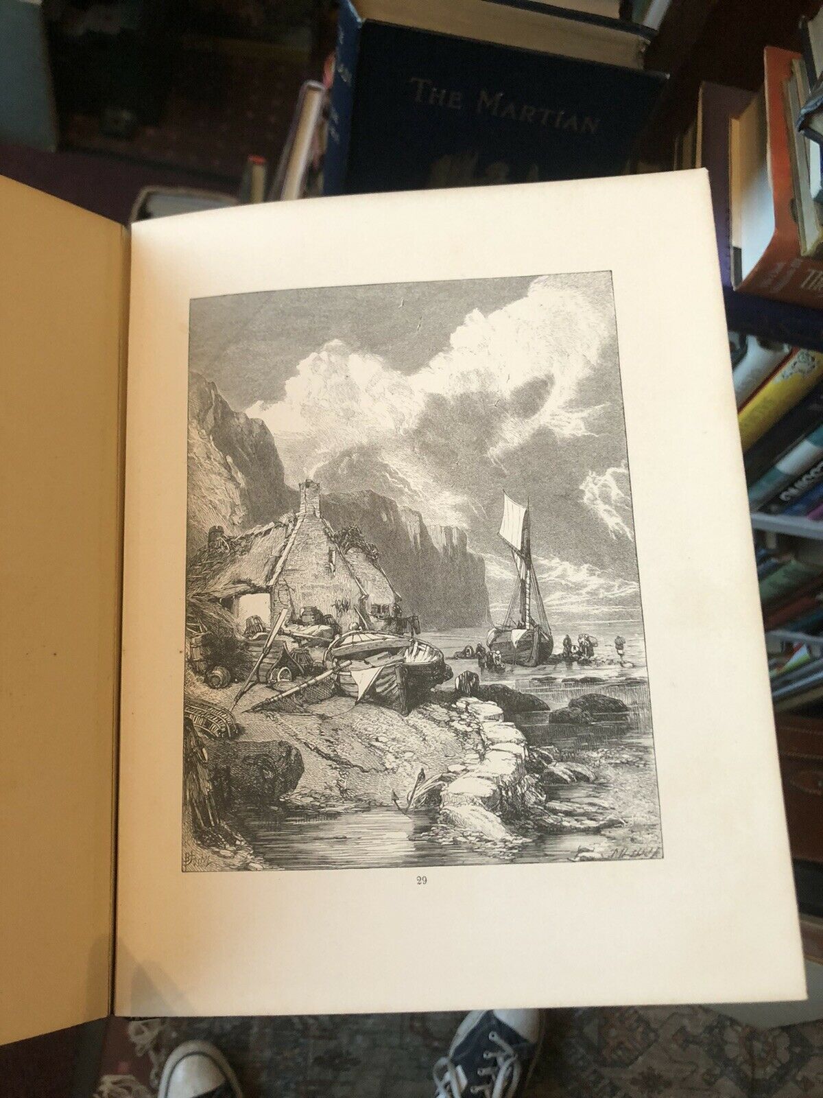 1863 Birket Foster's Pictures of English Landscape (30 Dalziel Engraved Plates)