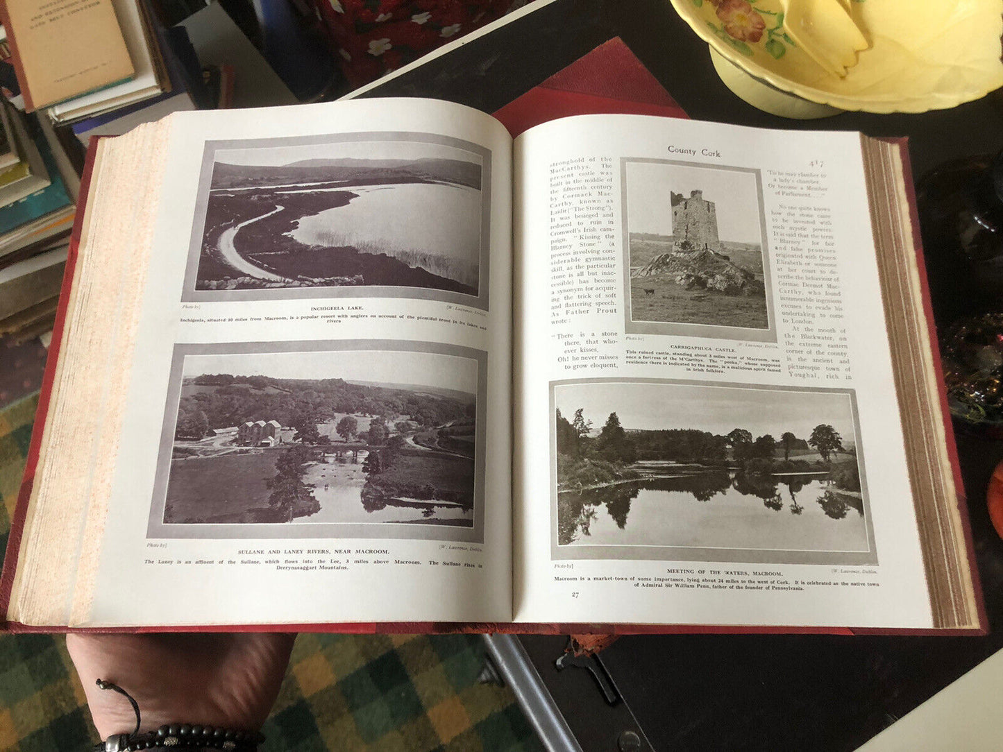 HUTCHINSON'S BEAUTIFUL BRITAIN (2000+ Illustrations) 4 Vols VILLAGES TOWNS 1924