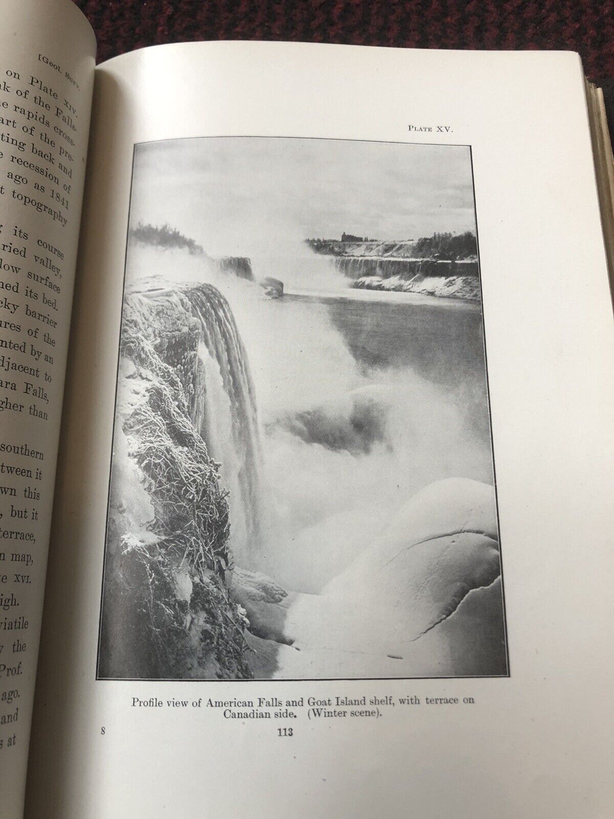Spencer's Falls of Niagra : Evolution and Relations to the Great Lakes 1907