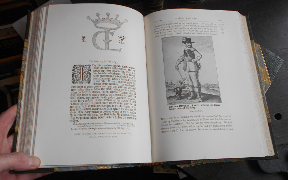 A Short History of the English People. J R Green (4 vols) Fine Leather Bindings