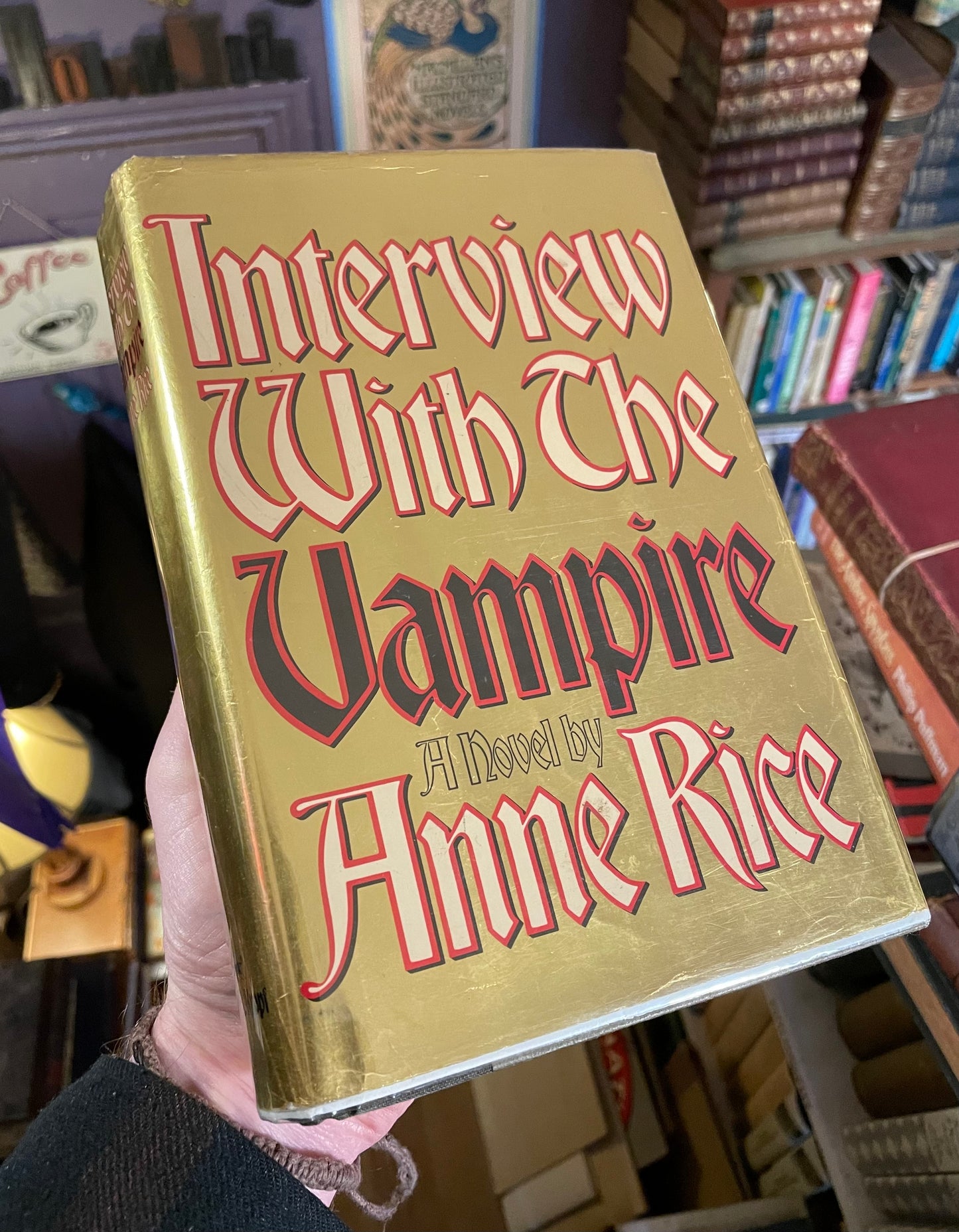 Anne Rice : Interview with the Vampire (DOUBLE SIGNED & DATE) 1st/1st Knopf 1976