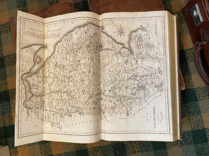 1789 Camden Britannia : 3 Vols : All 57 Maps Present