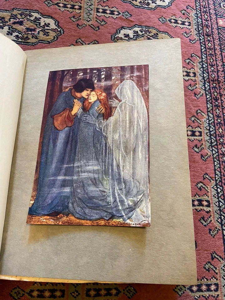 1910 Poems by Christina Rossetti : Florence Harrison 36 Tipped-in Colour Plates