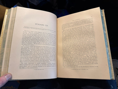 1905 Blavatsky : The Secret Doctrine : Vellum Presentation Hyderabad