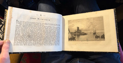 1833 Meyer's Universum (20 Volumes) 950 Steel Engravings : Exploration Geography