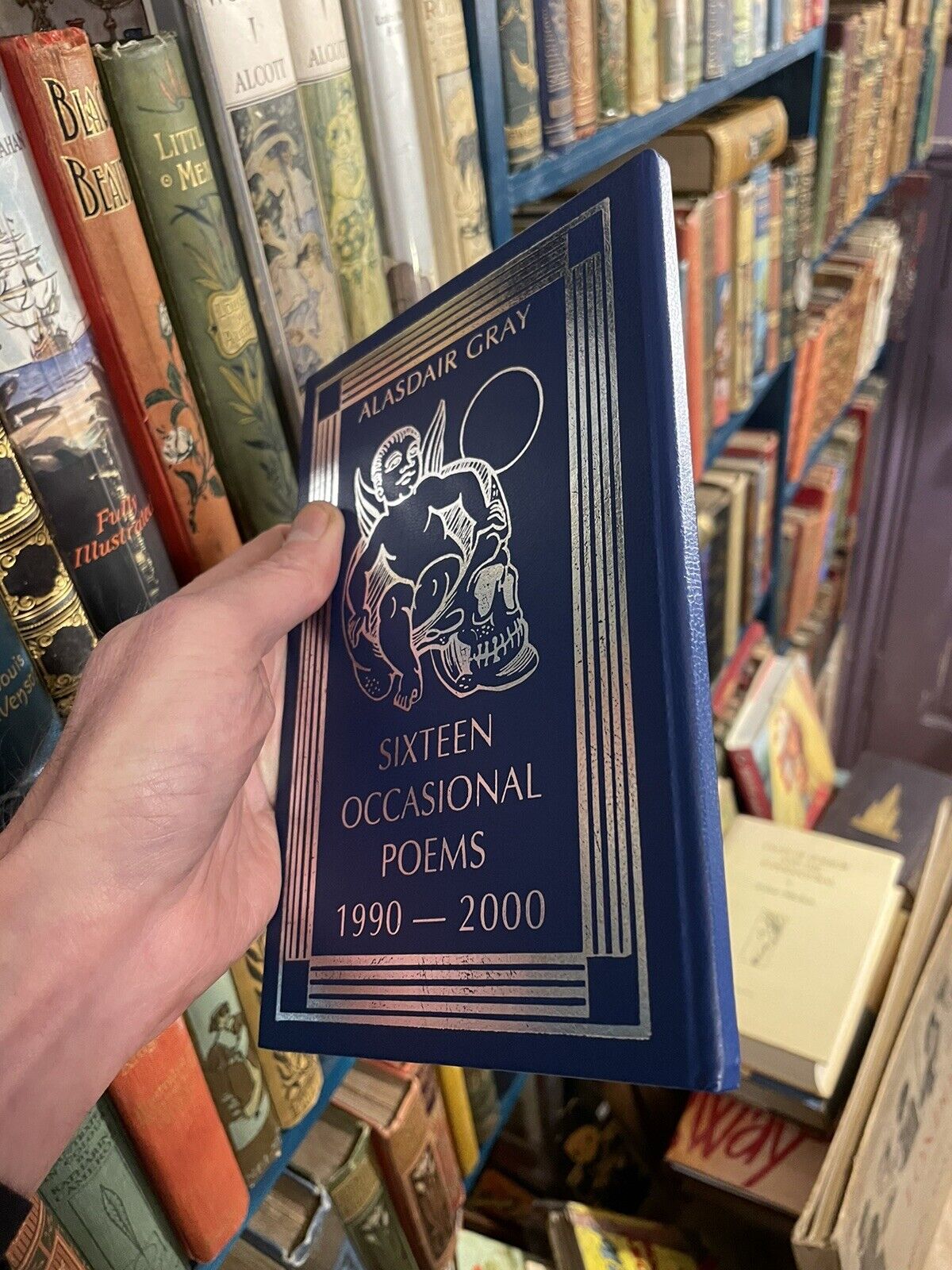 Alasdair Gray : Sixteen Occasional Poems : SIGNED Limited to 200 Copies