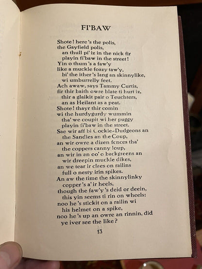 17 Poems for 6d (SIGNED + LETTER) Robert Garioch & Sorley MacLean : 1940 Scarce