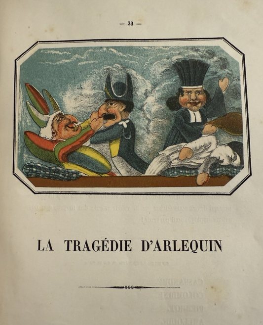 1863 Duranty : Théatre des Marionnettes du Jardin Des Tuileries : Puppet Theatre
