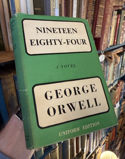 1954 George Orwell : Nineteen Eighty-Four Scarce First Uniform Ed + D/W 1984