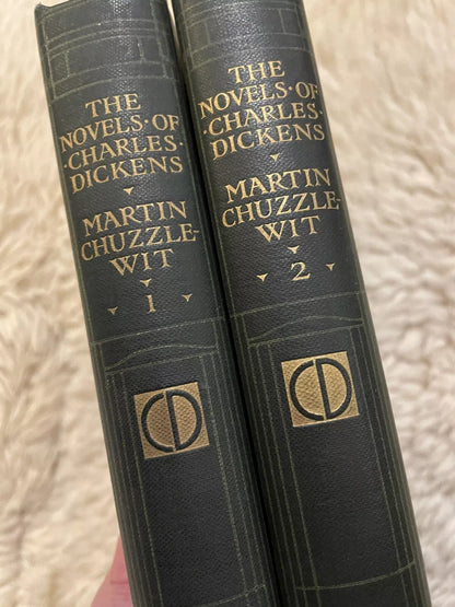 Charles Dickens : Martin Chuzzlewit : Talwin Morris Design : Illus by Phiz c1905