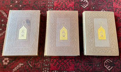 1858 The Stones of Venice : John Ruskin (3 Vols) Illustrated : 2nd Edition