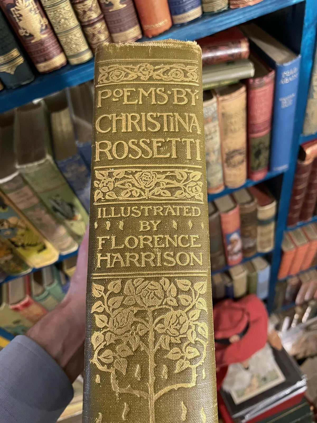 1910 Poems by Christina Rossetti : Florence Harrison 36 Tipped-in Colour Plates