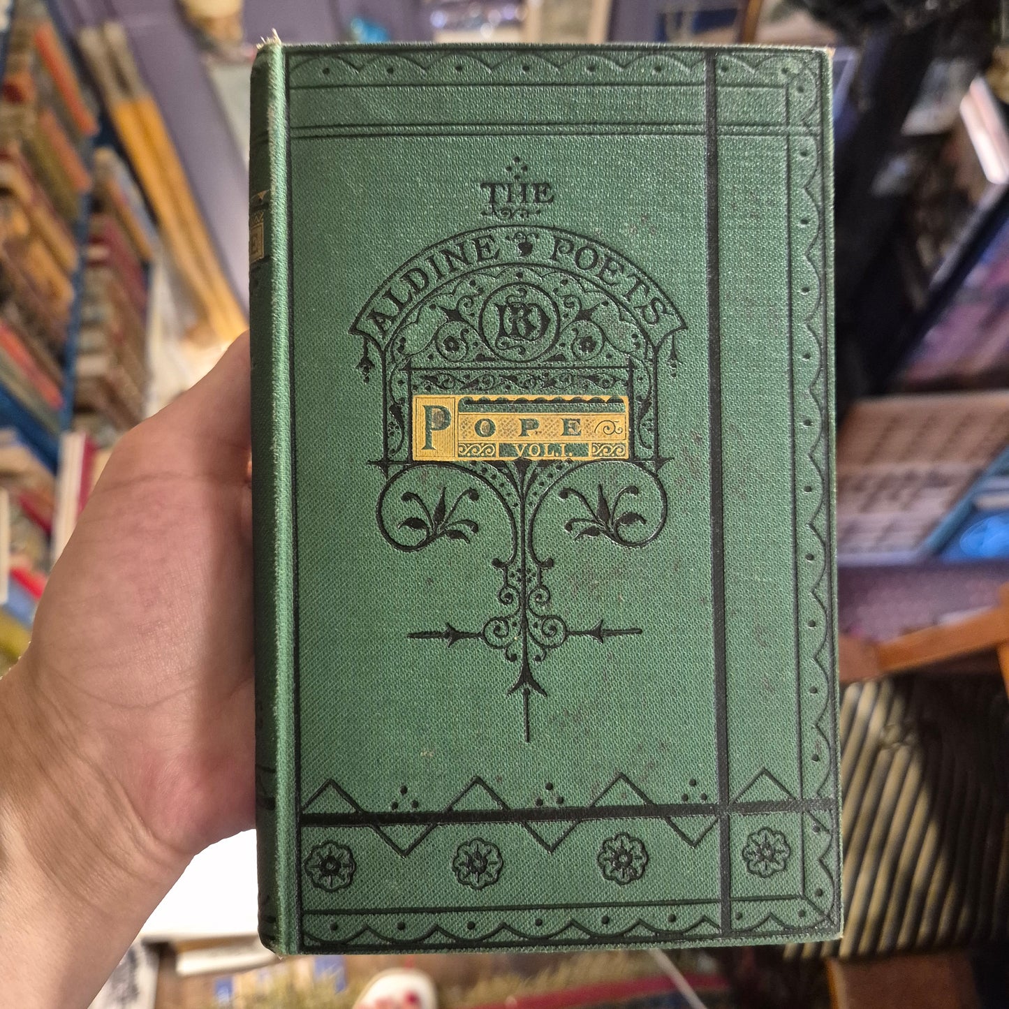 c.1860 The Poetical Works Of Alexander Pope In Three Vols ; The Aldine Poets