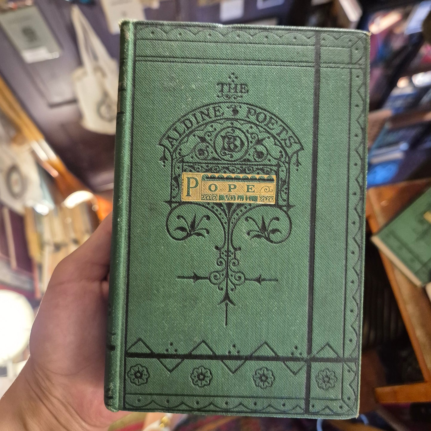 c.1860 The Poetical Works Of Alexander Pope In Three Vols ; The Aldine Poets