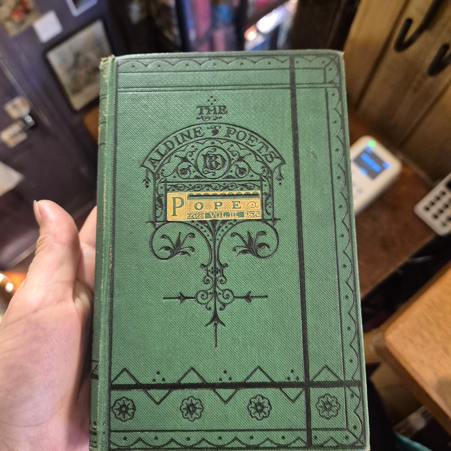 c.1860 The Poetical Works Of Alexander Pope In Three Vols ; The Aldine Poets