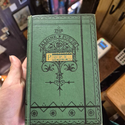 c.1860 The Poetical Works Of Alexander Pope In Three Vols ; The Aldine Poets