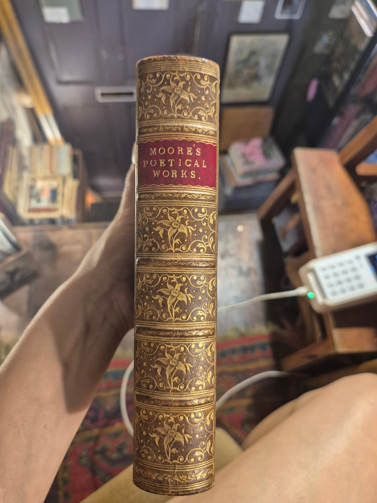 c1890 The Poetical Works of Thomas Moore : William Michael Rossetti