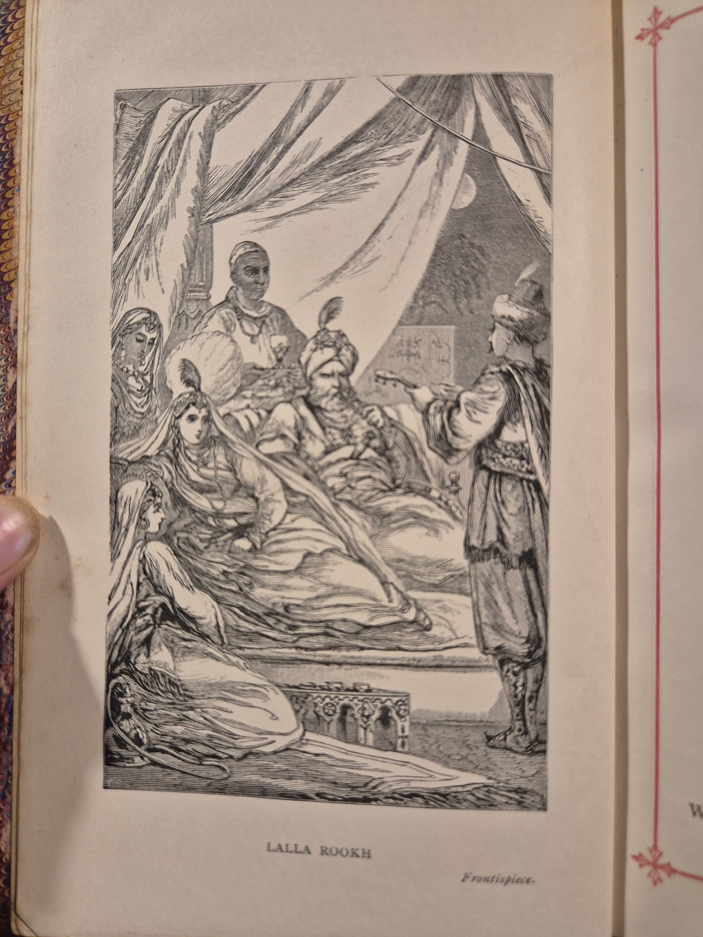 c1890 The Poetical Works of Thomas Moore : William Michael Rossetti