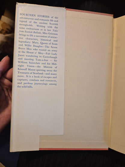 1948 Tales Of Scottish Keeps And Castles ; Elizabeth W. Grierson , 1st thus