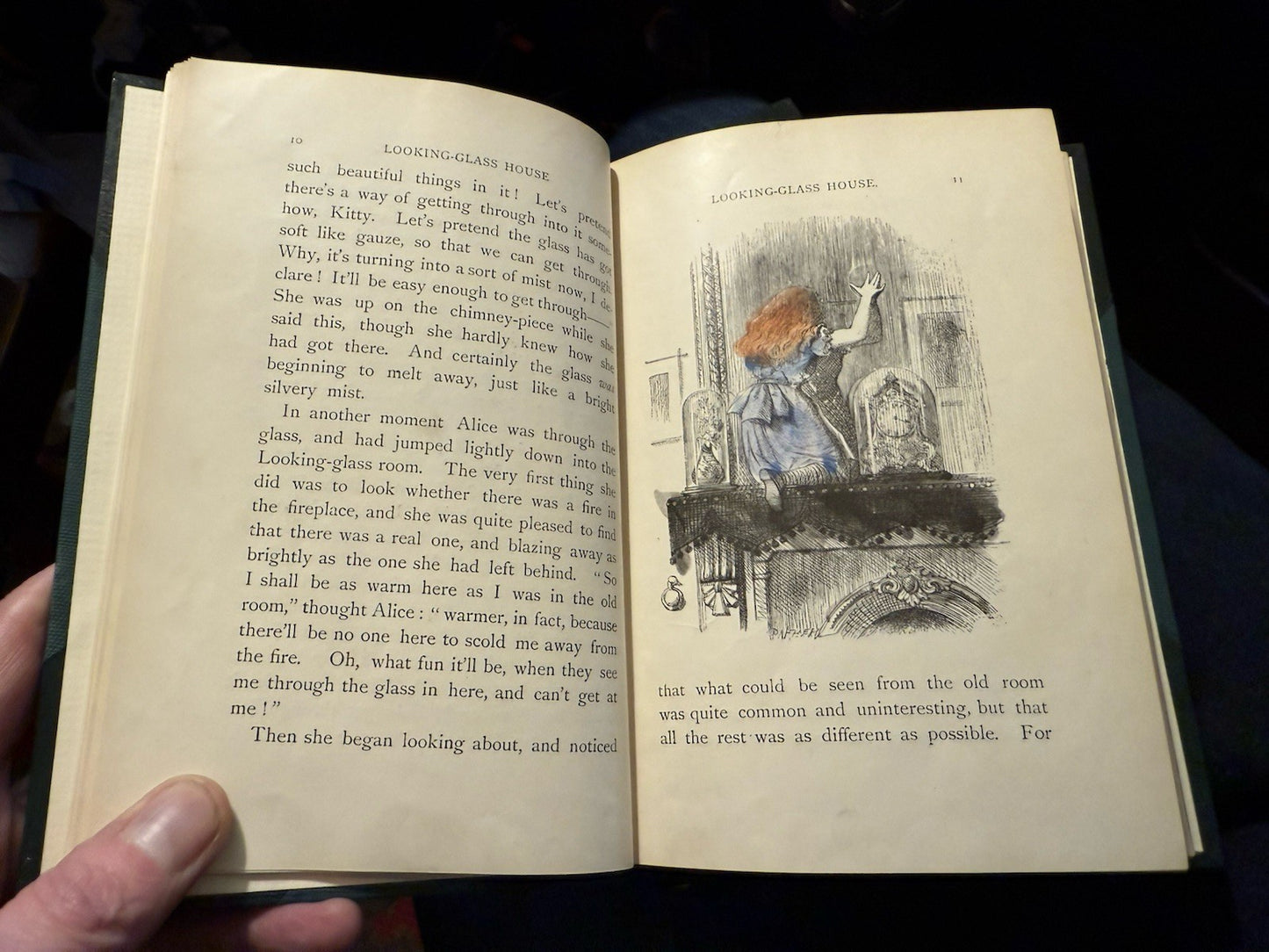 Lewis Carroll Alice's Adventures In Wonderland & Looking Glass Fine Binding 1896