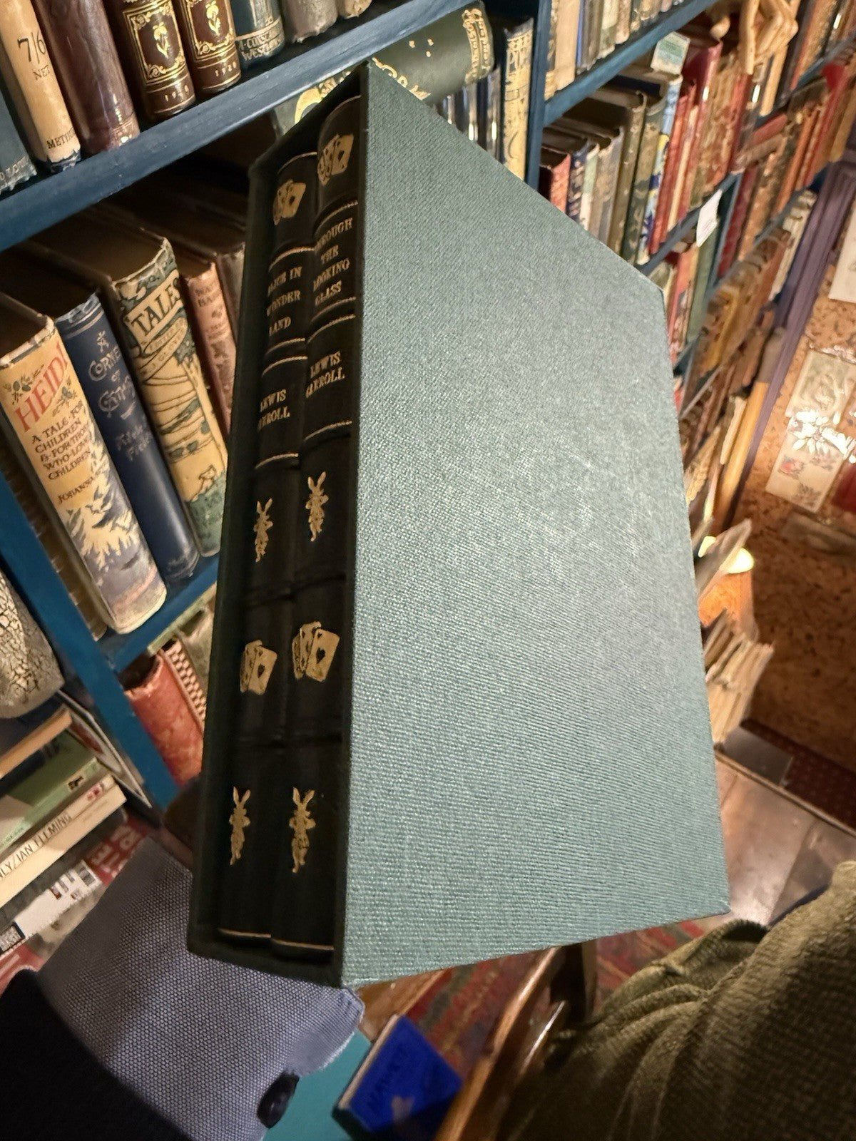 Lewis Carroll Alice's Adventures In Wonderland & Looking Glass Fine Binding 1896